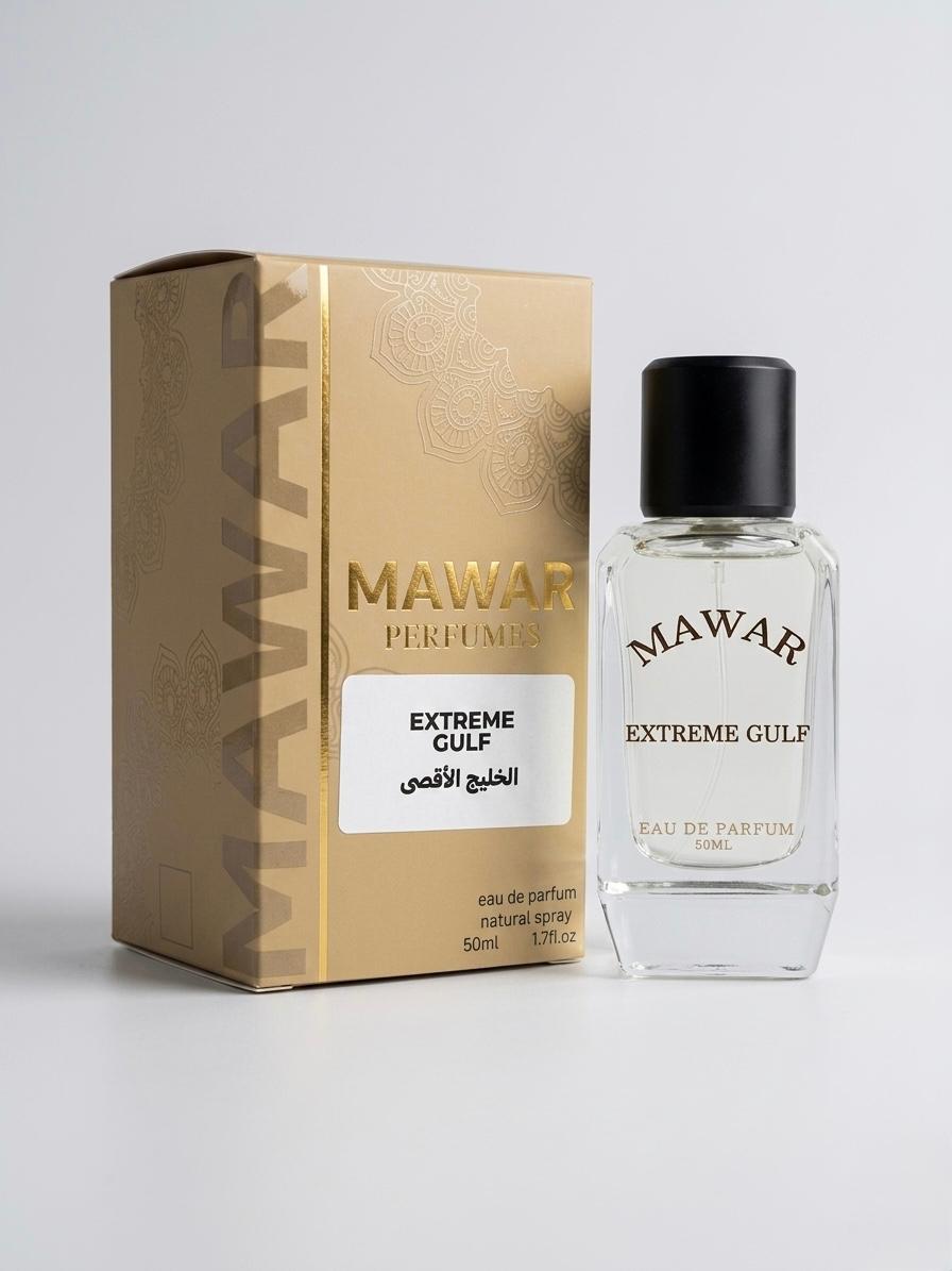 Extreme Gulf Eau de Parfum, Oud, Passionfruit and Exotic Leather Notes, Unisex, 50ml