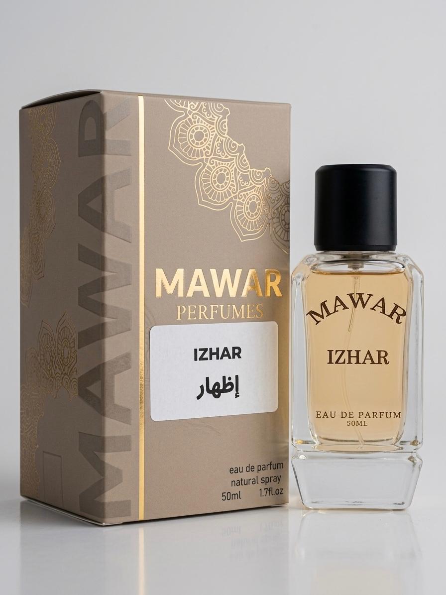IZHAR Eau de Parfum, Jasmine & Peppercorn Top Notes, vanila notes 50ml - Image 7